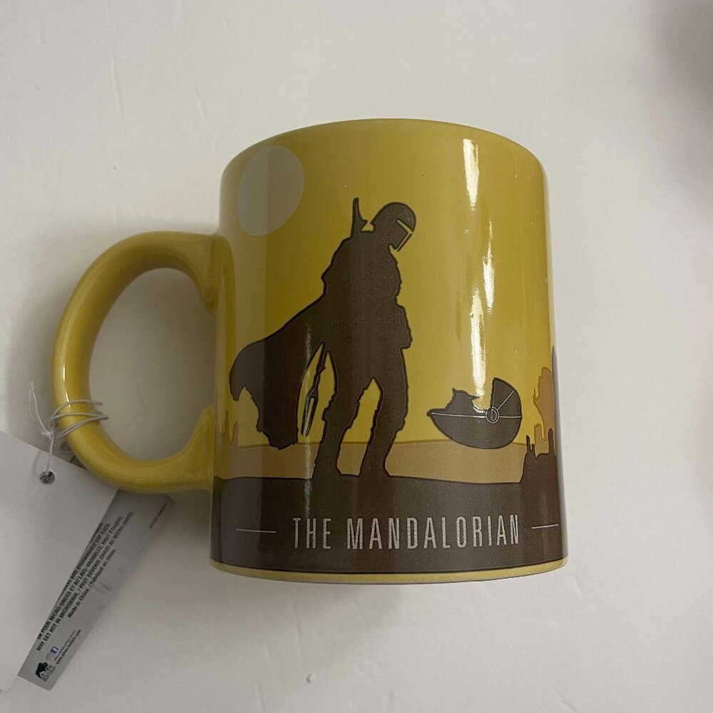 New Star Wars Mandalorian Large 20oz Grogu The Child Kitchen Coffee Tea Cup Mug